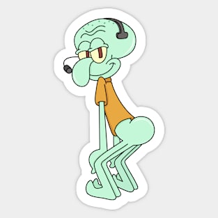 Squidward Tentacles Sticker